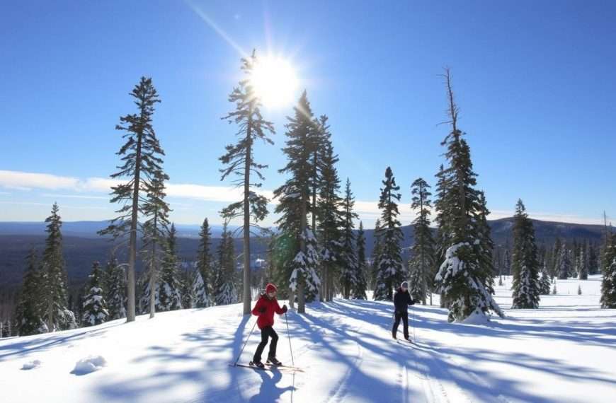 cross-country skiing around gaylord michigan