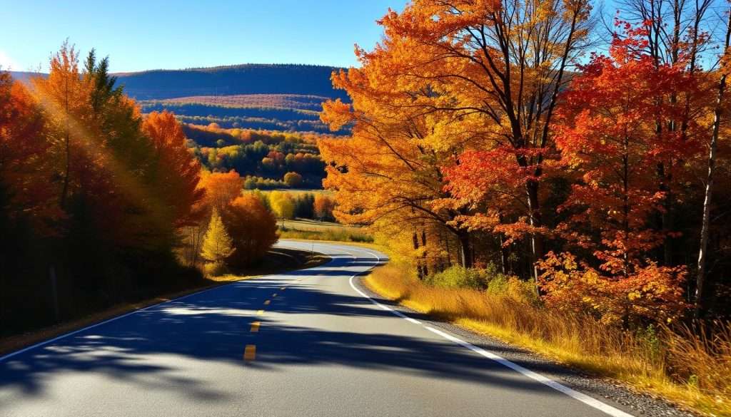 fall foliage drives around gaylord michigan