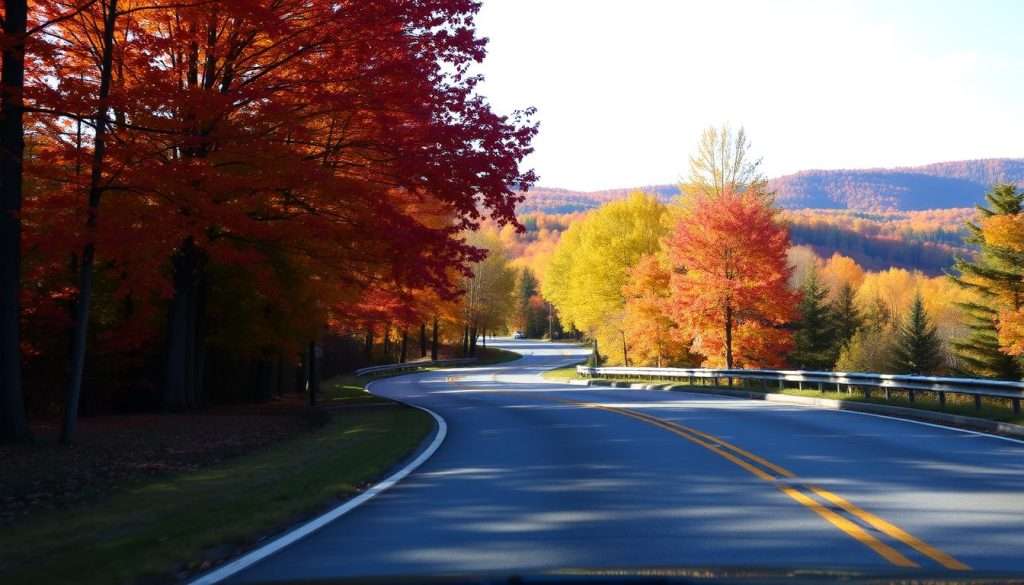 fall foliage drives around gaylord michigan