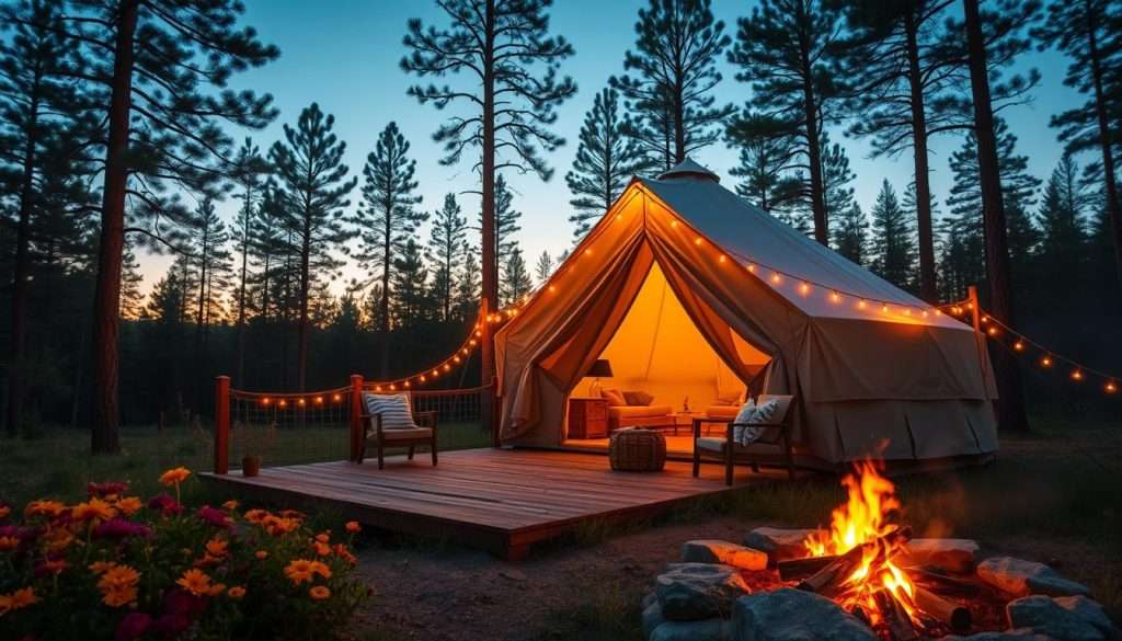 glamping near Gaylord