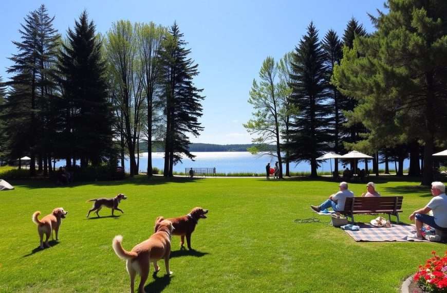 pet-friendly outdoor spots in gaylord michigan