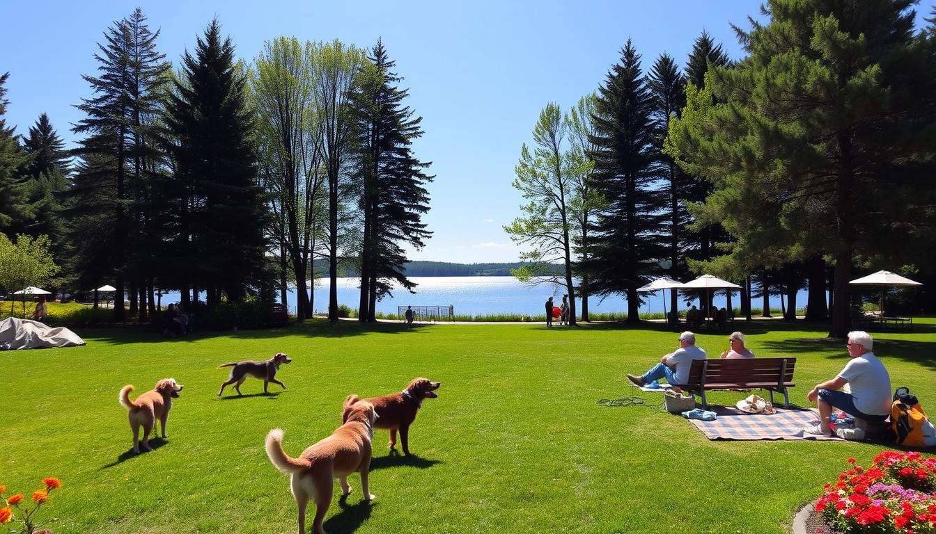 pet-friendly outdoor spots in gaylord michigan