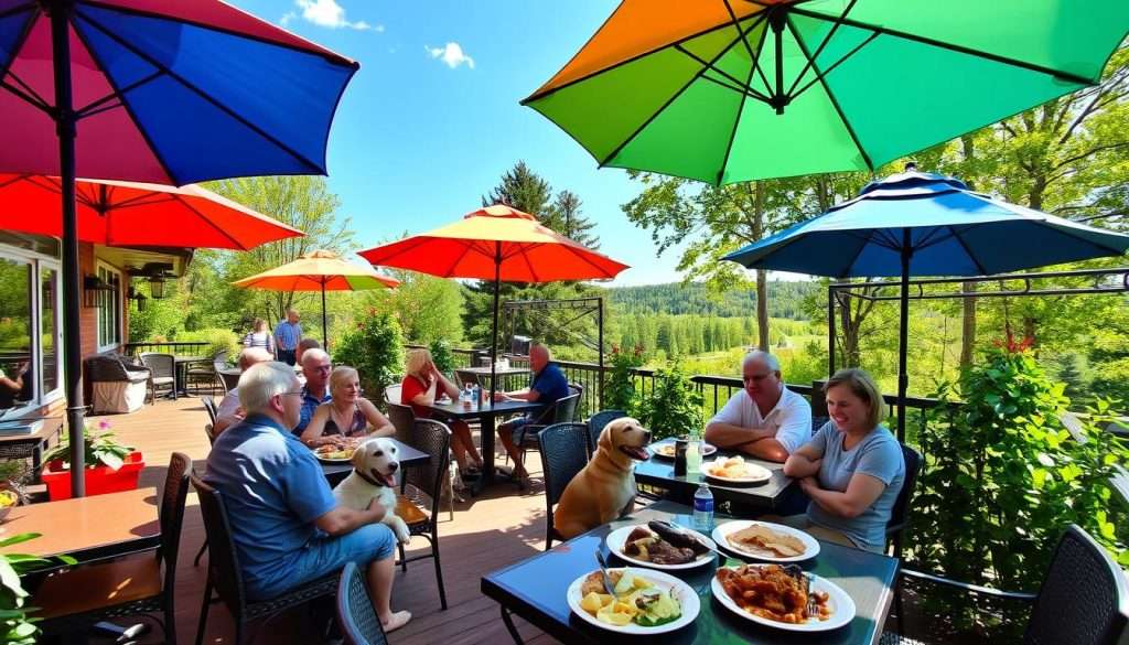 pet-friendly restaurants in Gaylord