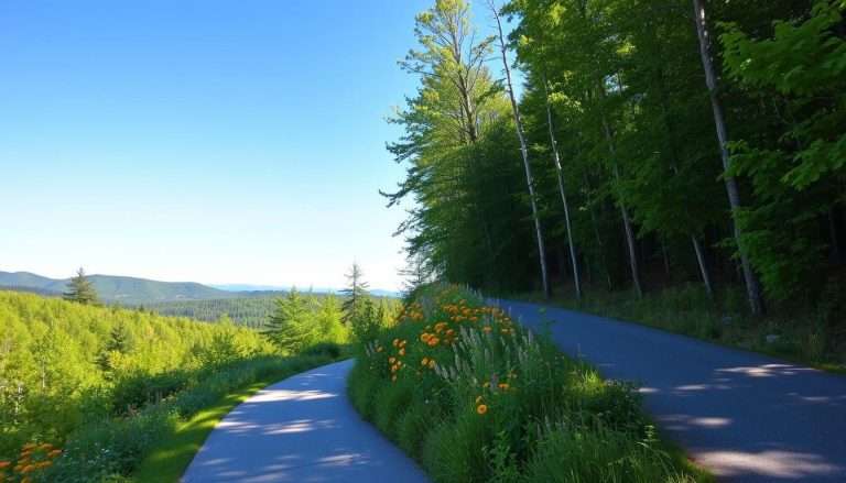 scenic bike routes in gaylord michigan