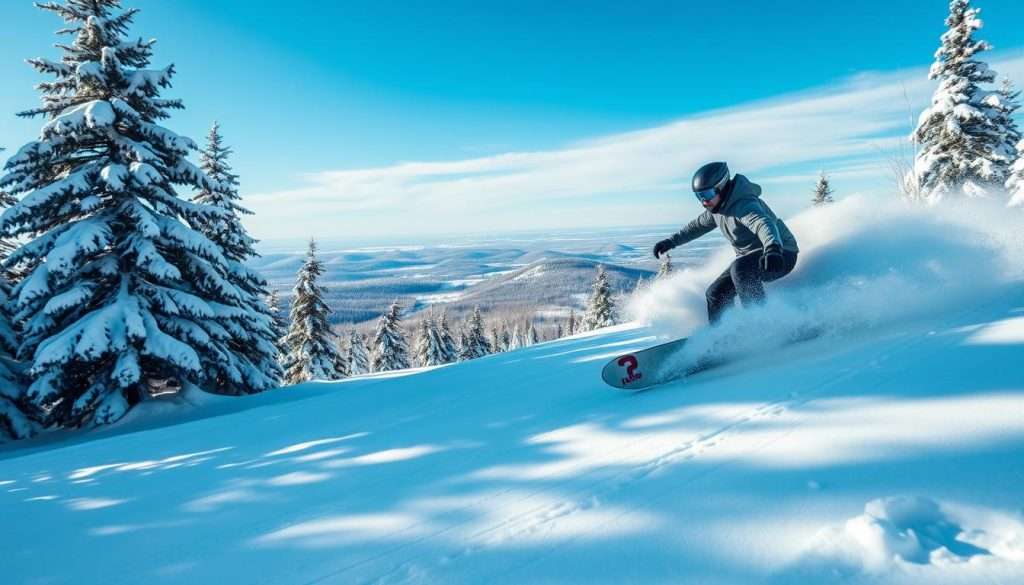 snowboarding in northern michigan