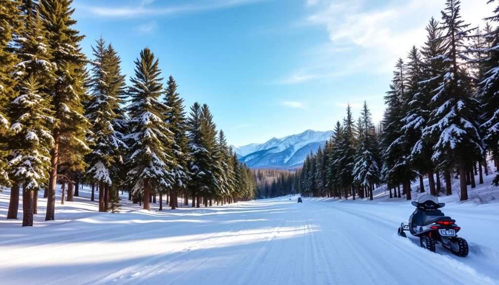 snowmobile trail conditions Gaylord MI