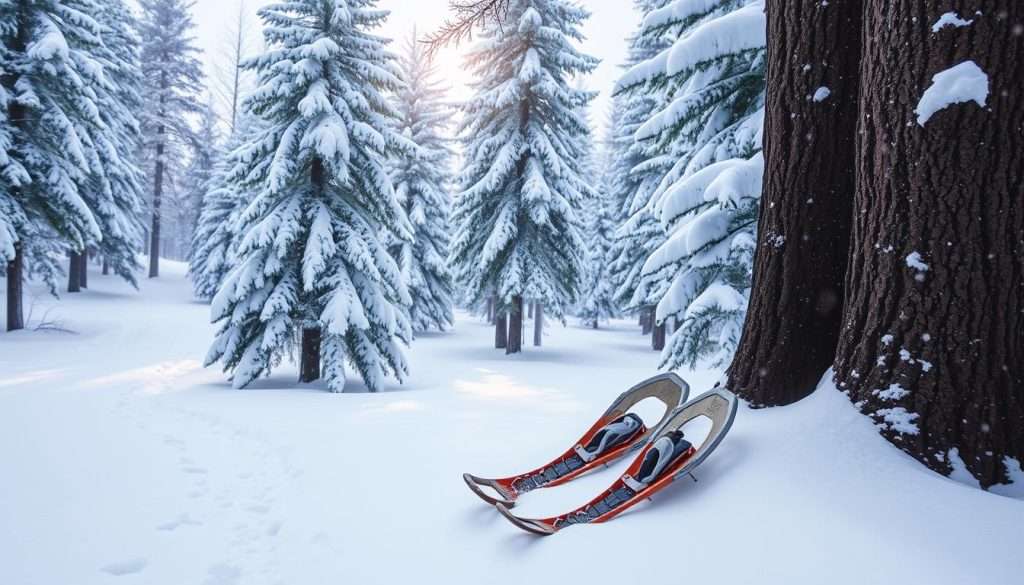 snowshoeing in gaylord michigan