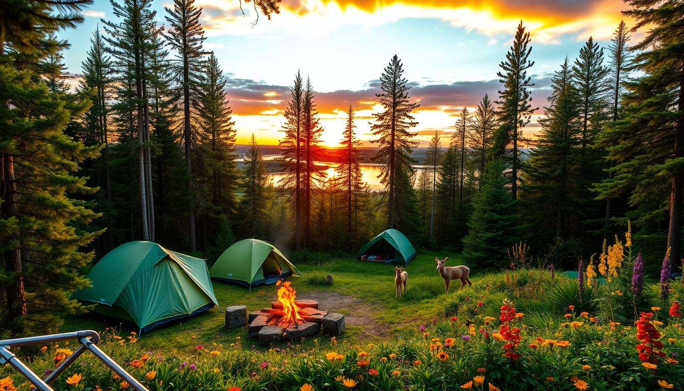 top campgrounds near gaylord michigan