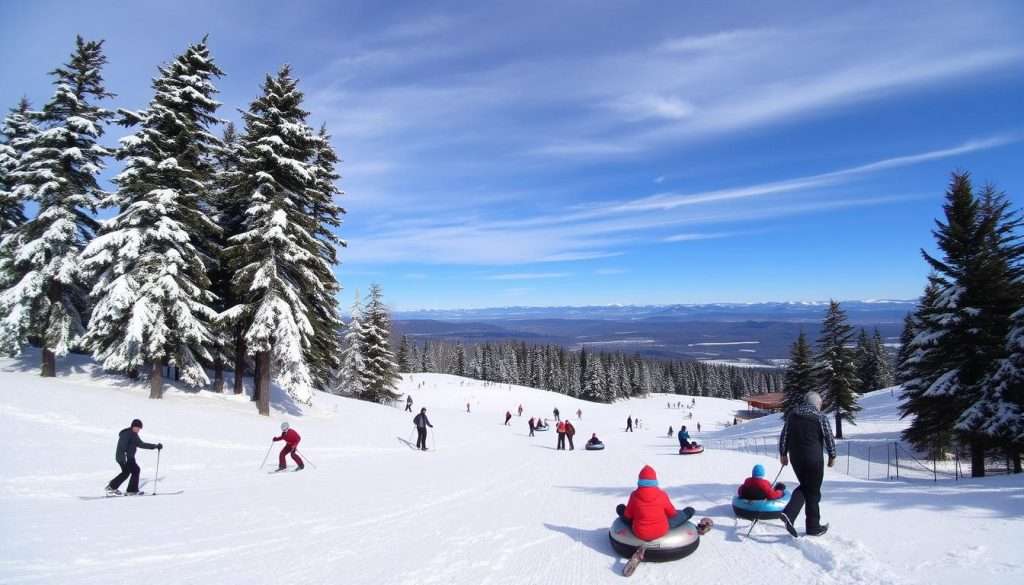 winter sports in gaylord michigan